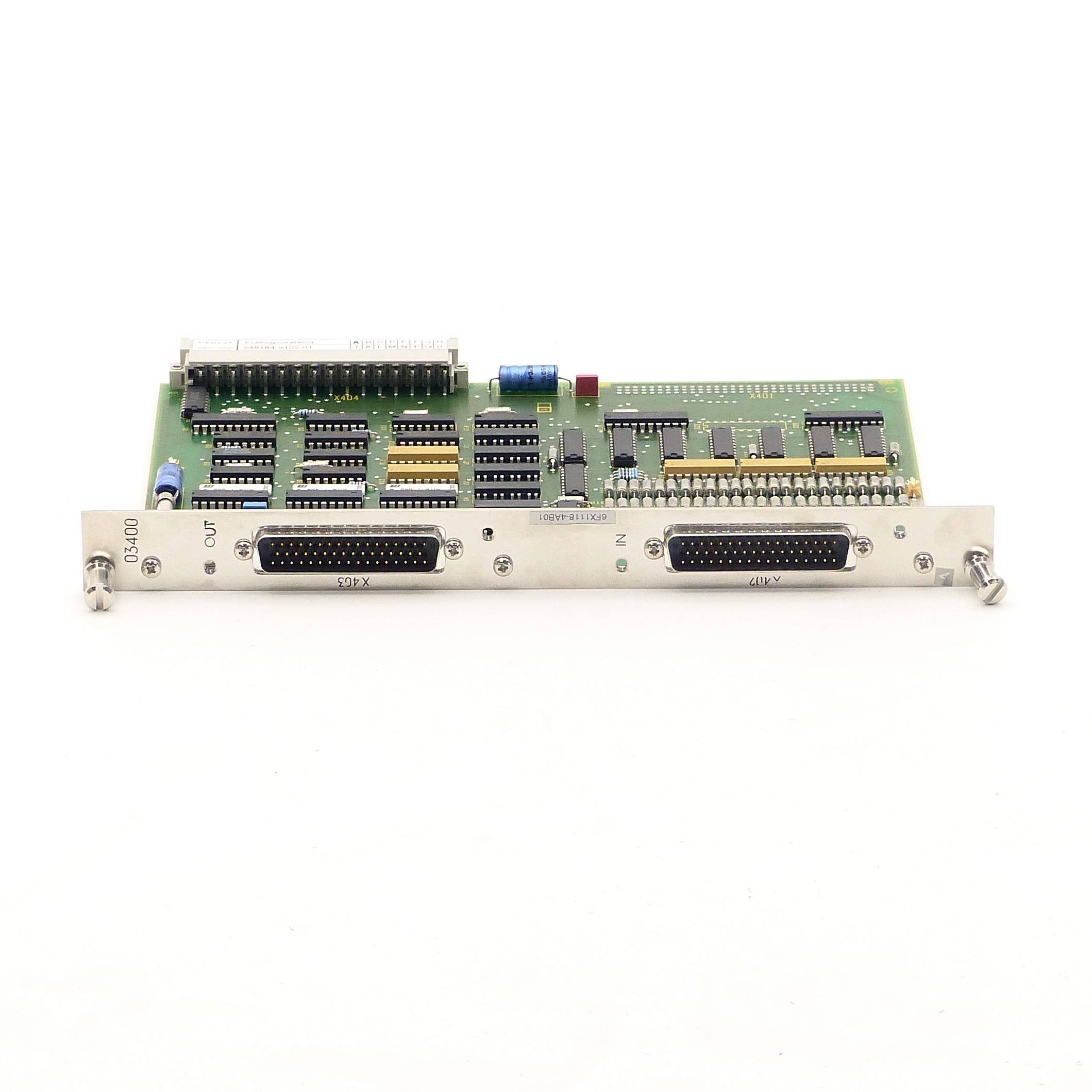 Siemens I / 0 Interface (6FX1118-4AB01)