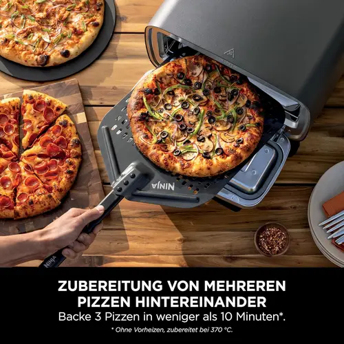 Ninja Artisan Outdoor-Pizzaofen und Heißluftfritteuse MO201EU Ninja Artisan Outdoor-Pizzaofen und Heißluftfritteuse MO201EU