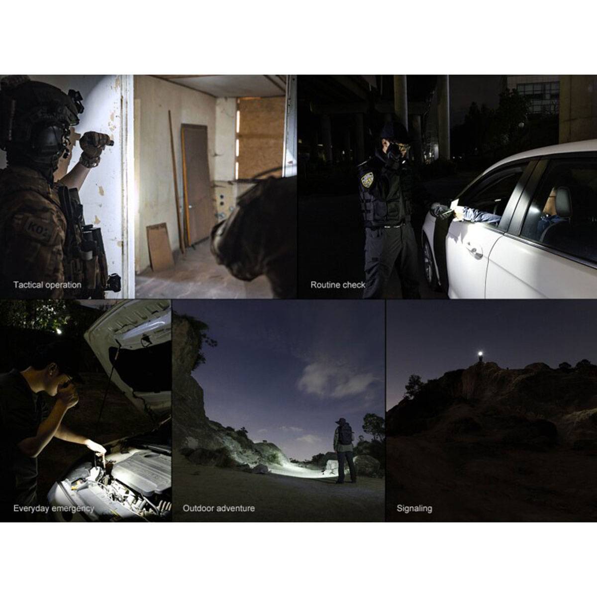 Fenix PD35R ACE 2000 Lumen - Taktische Taschenlampe