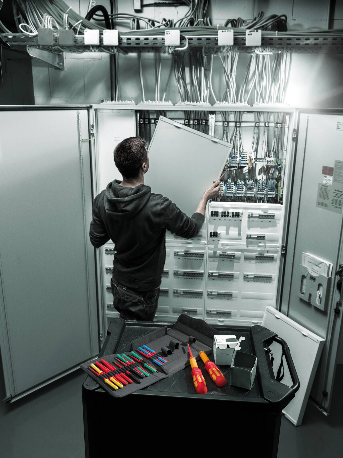 Wera Kraftform Kompakt VDE Safe-Torque Speed Schaltschrank-Set 1 Elektiker Drehmomentschraubendreher