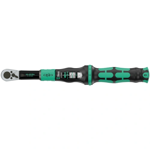WERA Drehmomentschlüssel Click-Torque Lock A 6, 05075691001, 2,5-25 Nm WERA Drehmomentschlüssel Click-Torque Lock A 6, 05075691001, 2,5-25 Nm