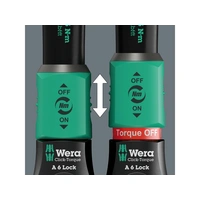 WERA Drehmomentschlüssel Click-Torque Lock A 6, 05075691001, 2,5-25 Nm WERA Drehmomentschlüssel Click-Torque Lock A 6, 05075691001, 2,5-25 Nm