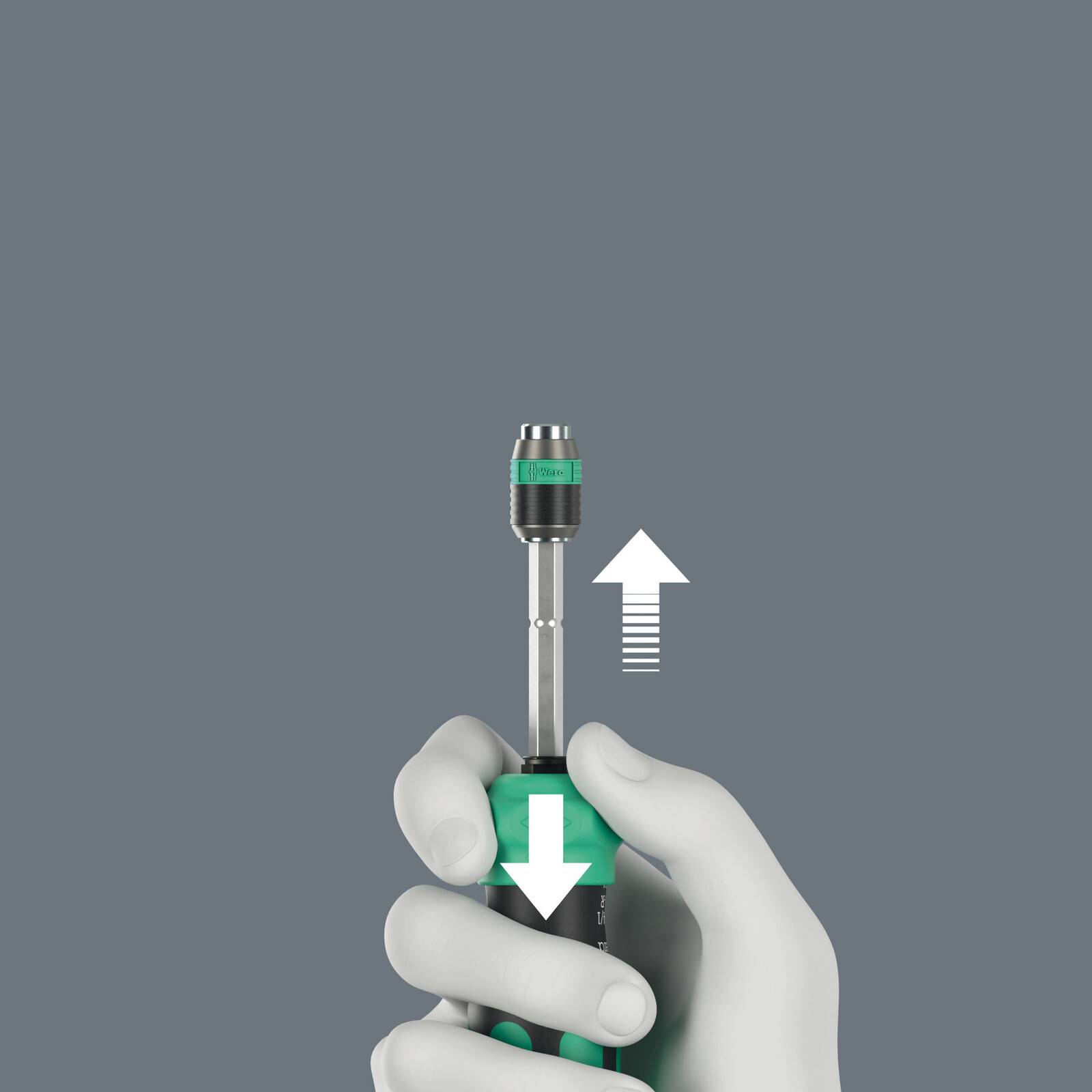 Wera Kraftform Kompakt 20 RA-R Ratschenschraubendreher mit Bits 6-tlg.