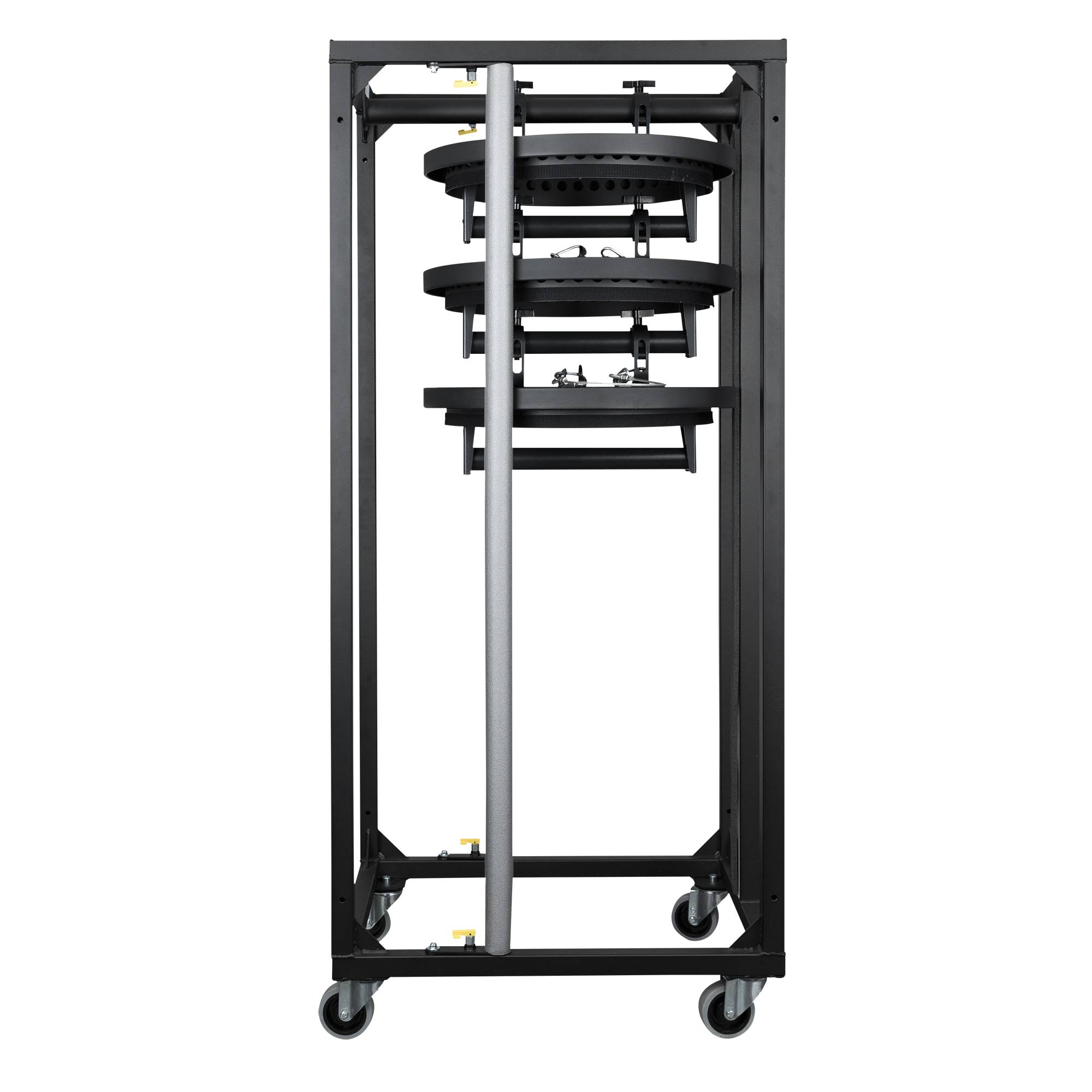 Showgear Rain Cover Transport Trolley für 7 Stk. RainCover 60 cm