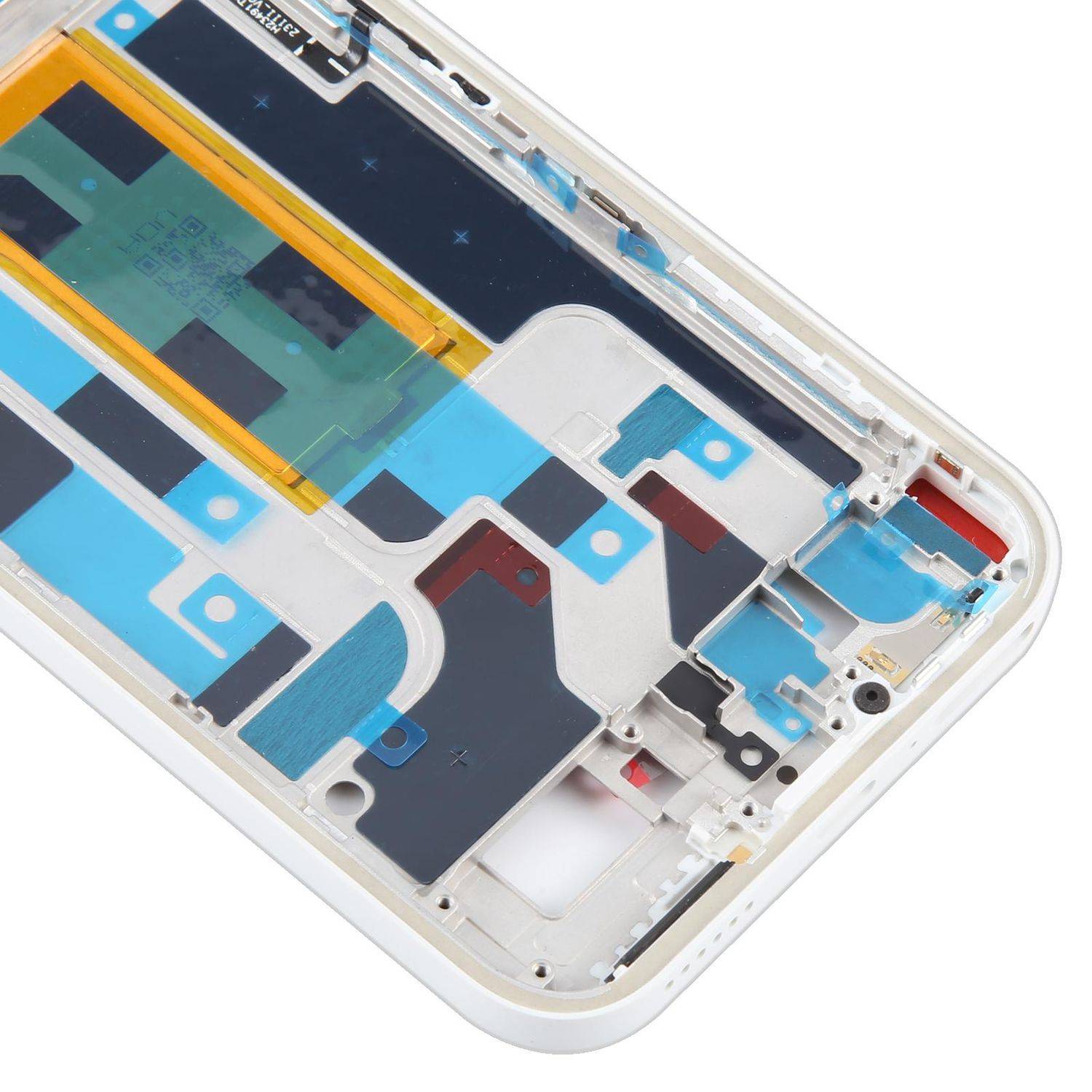 Für Nothing Phone 2a A142 Mittelrahmen Bezel Plate Ersatzteil Reparatur Weiß