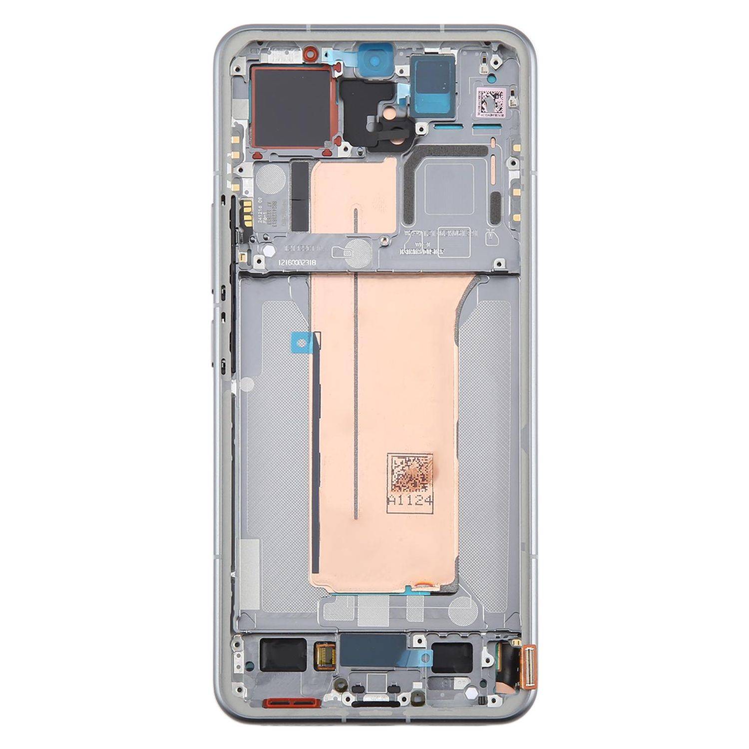 Für Xiaomi 15 Pro AMOLED LCD Display mit Rahmen Reparatur Ersatzteil Silber