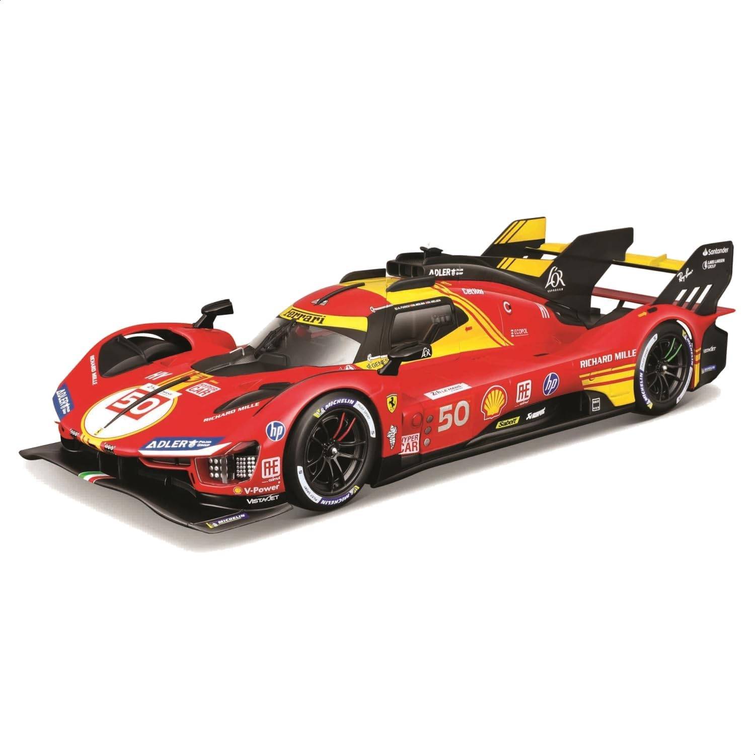 Bburago 18-26312 Ferrari 499P LMH #50 LeMans 2024 Modellauto 1:24 Rennauto