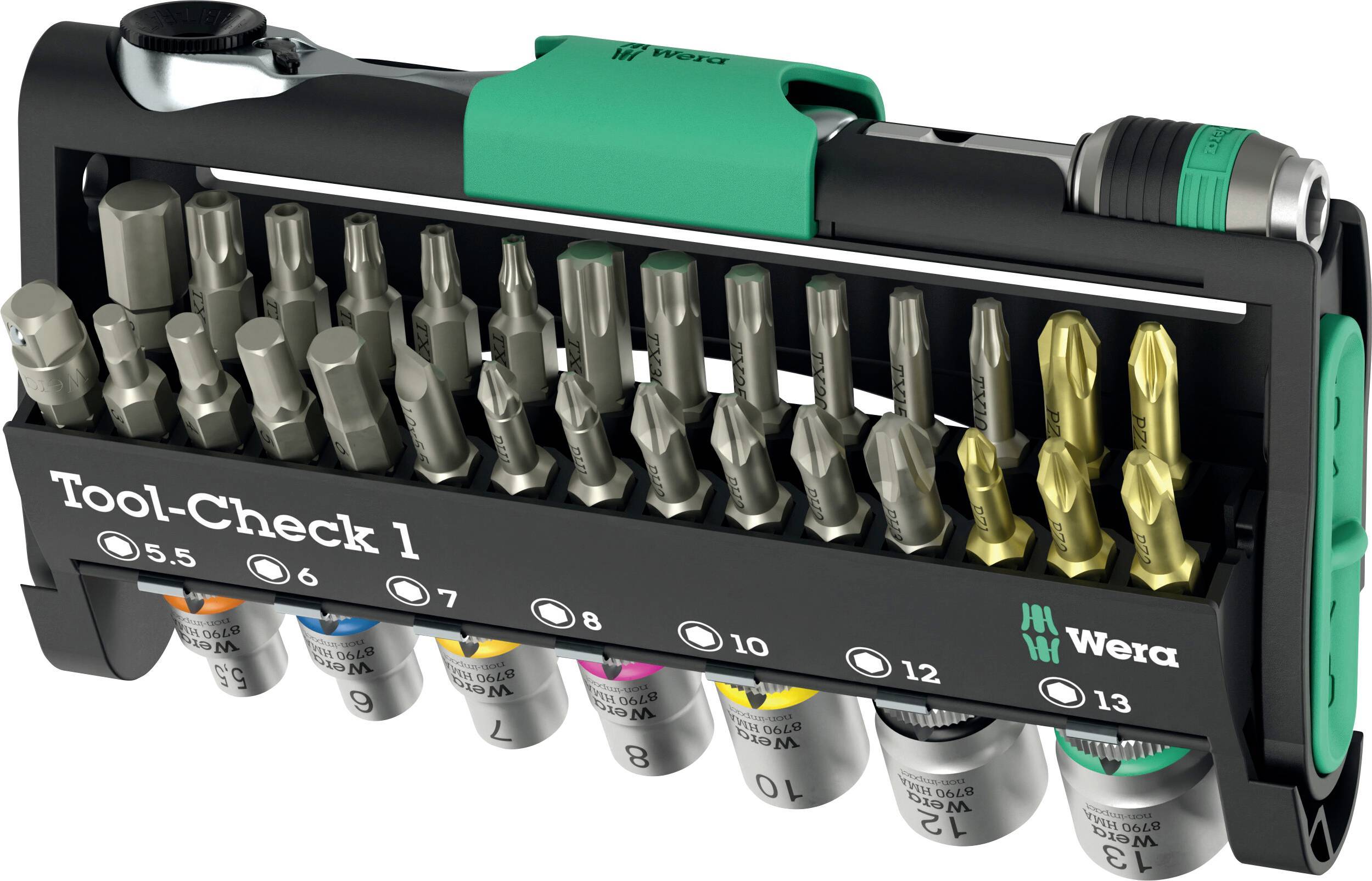 Wera Tool-Check 1, 38-teilig Multimedia-Technik Werkzeug