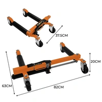 Fahrzeug-Positionierungsschlitten x 4 Hydraulische Auto-Dolly Set I 4 Schwerlast-Hebewagen Transportwagen mit Fußpedal 12" Hubbereich Reifen bis zu Fahrzeug-Positionierungsschlitten x 4 Hydraulische Auto-Dolly Set I 4 Schwerlast-Hebewagen Transportwagen mit Fußpedal 12" Hubbereich Reifen bis zu