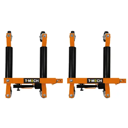 Fahrzeug-Positionierungsschlitten x 4 Hydraulische Auto-Dolly Set I 4 Schwerlast-Hebewagen Transportwagen mit Fußpedal 12" Hubbereich Reifen bis zu Fahrzeug-Positionierungsschlitten x 4 Hydraulische Auto-Dolly Set I 4 Schwerlast-Hebewagen Transportwagen mit Fußpedal 12" Hubbereich Reifen bis zu