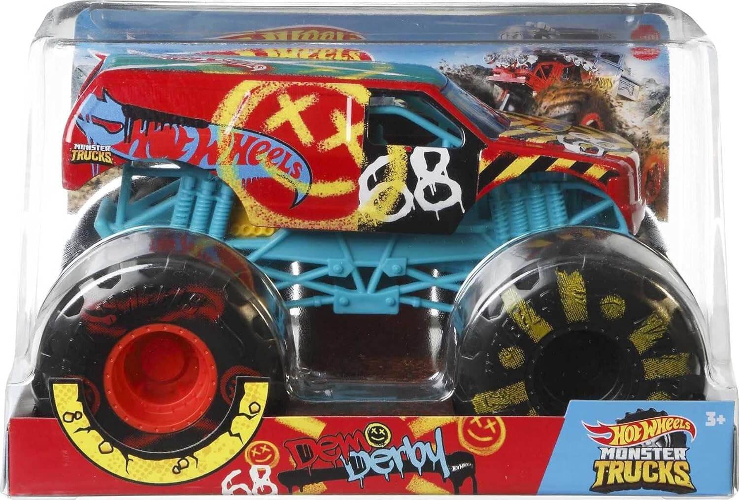 Mattel FYJ83; JDR01 - Hot Wheels Monster Truck 1:24 - Demo Derby - % VOL %