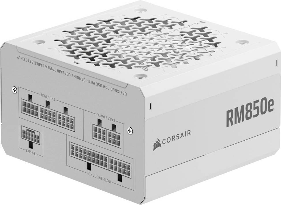 Corsair RM850e Netzteil ATX 3.1 850 Watt (Gold/CM-full) weiß