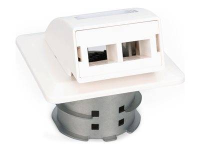 DIGITUS FTTH Glasfaser Unterputz-Wandanschlussdose SC/LC ADA Multimedia-Technik Lichtwellenleiterkab