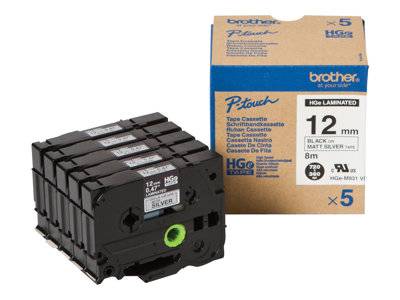 BROTHER tape cassette 12mmx8m 5pc Drucken, Scannen & Verbrauchsmaterial Verbrauchsmaterialien - &