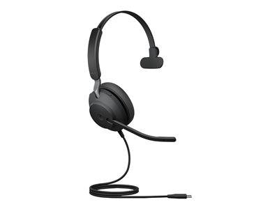 JABRA Evolve2 40 SE MS Mono USB C/A Eingabe / Ausgabe Kopfhörer & Headsets