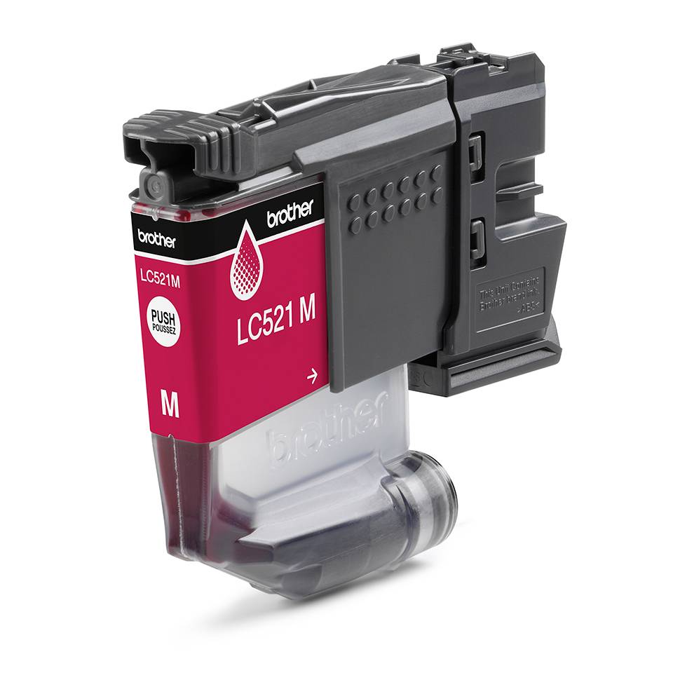 Brother LC521M - Magenta - original - Kissenverpackung