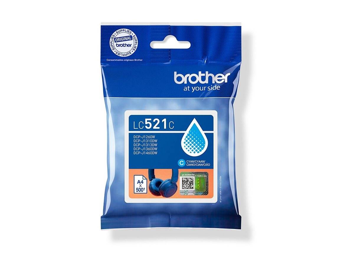 brother LC-521C cyan Druckerpatrone