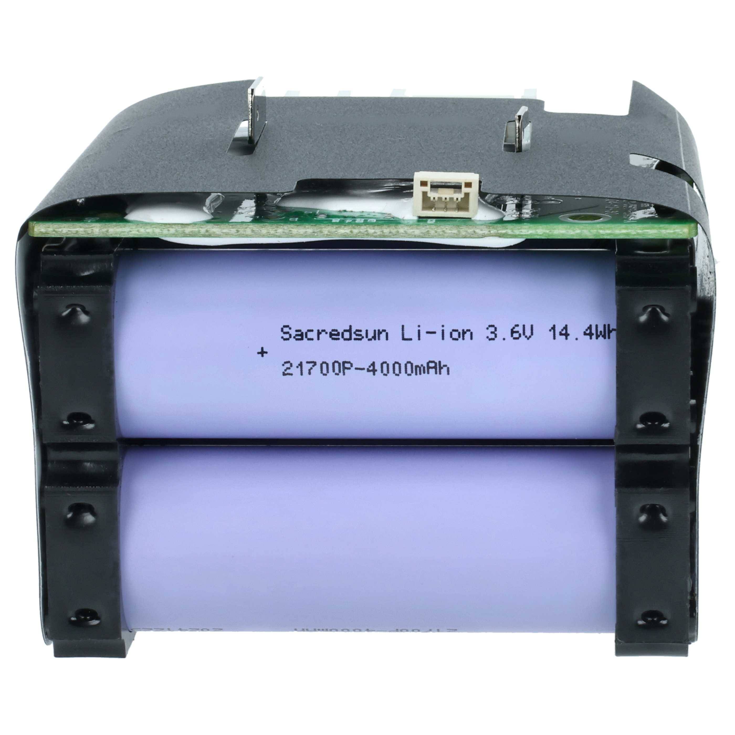 vhbw Akku Ersatz für Dreame W2210, W2210-6S1P-BWB, 1.76.DRE.1.7 für Staubsauger (3,7 Ah, 21,6 V, Li-Ion)