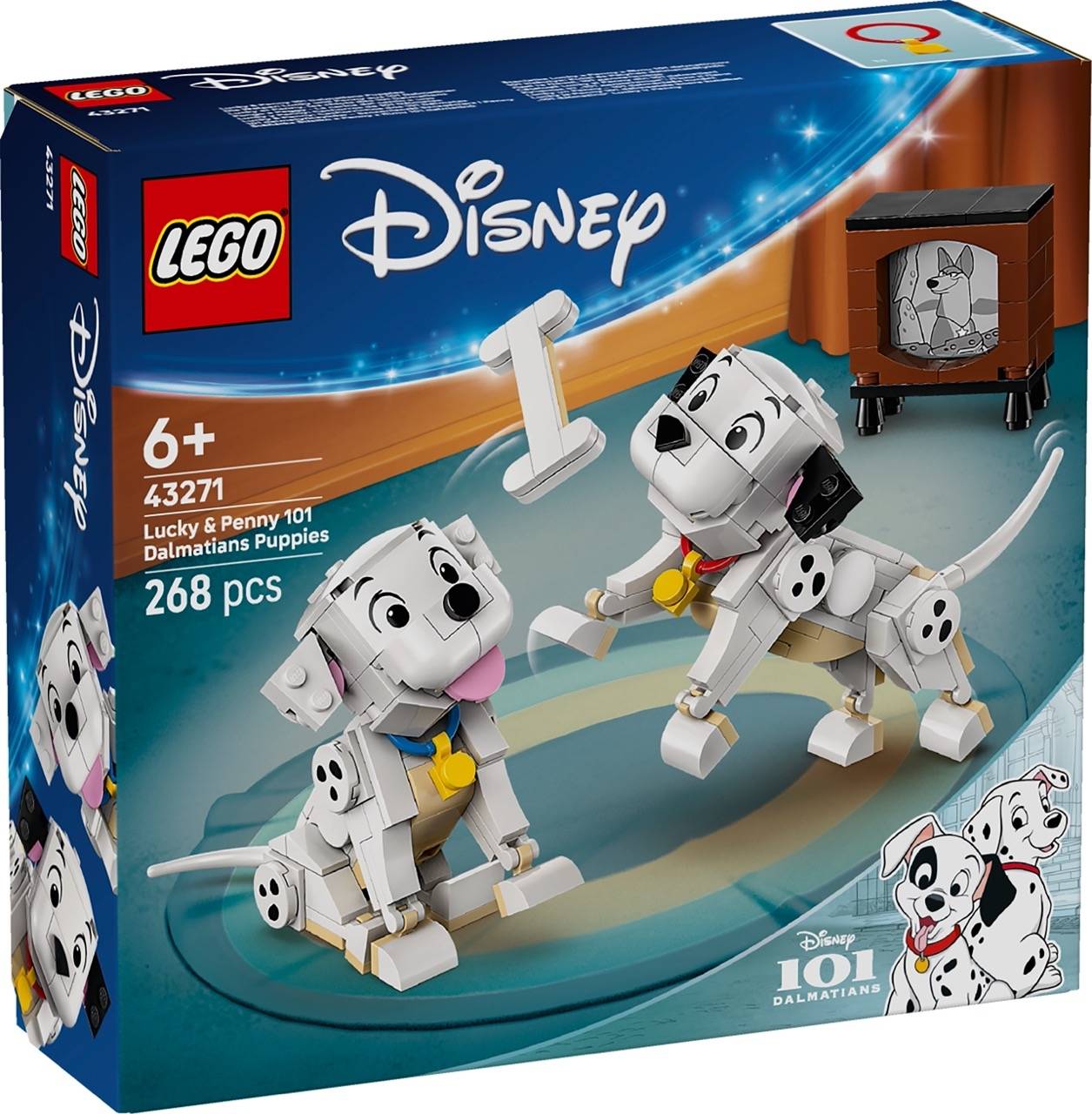 LEGO® 43271 Disney Classic - Die Welpen Lucky und Penny aus 101 Dalmatiner