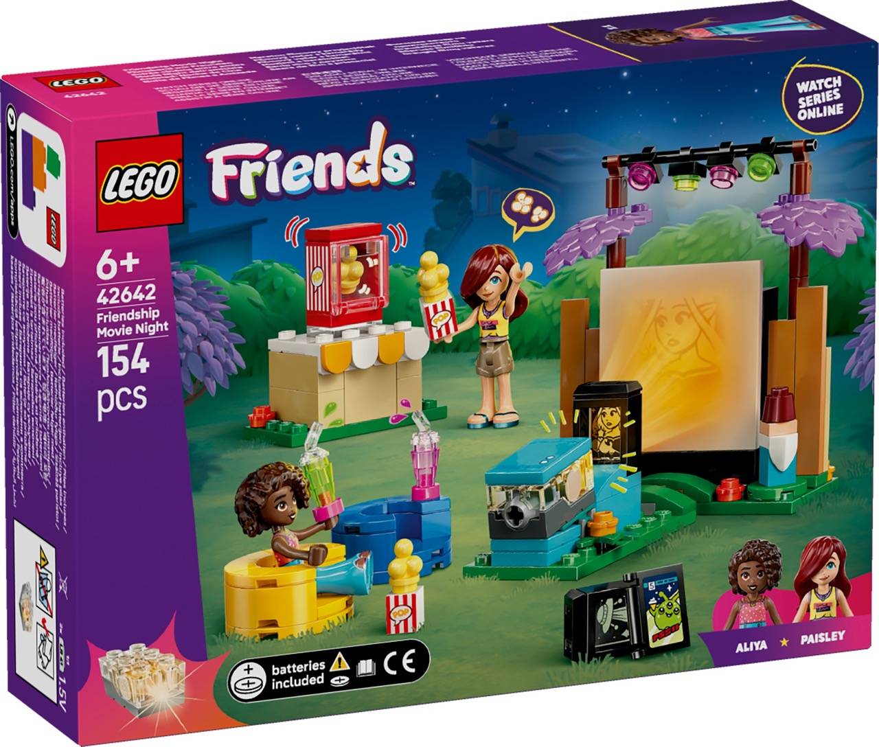 LEGO® 42642 Friends - Filmabend mit Freunden