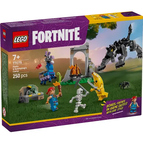 LEGO® 77075 Fortnite - Das Lager von Schali und der Zündkerzenkünstlerin LEGO® 77075 Fortnite - Das Lager von Schali und der Zündkerzenkünstlerin