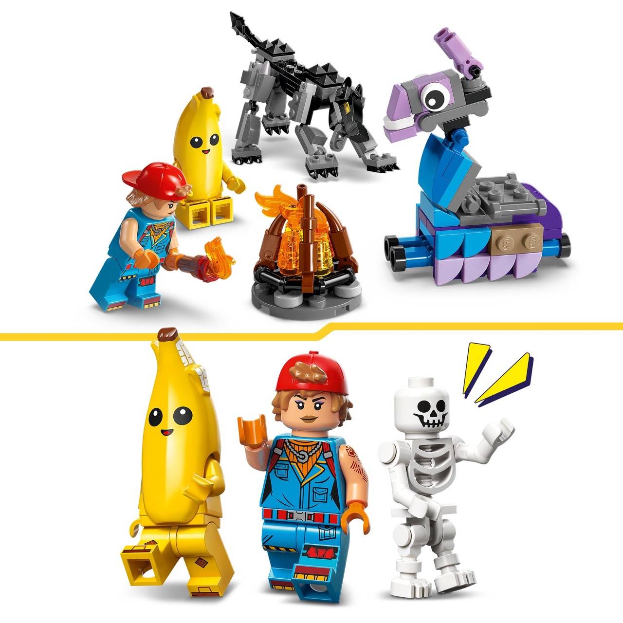 LEGO® Fortnite 77075 Das Lager von Schali und der Zündkerzenkünstlerin