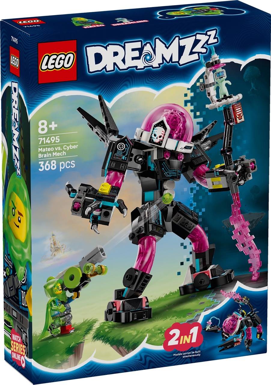 LEGO® 71495 DREAMZzz - Mateo vs. Cyberhirn-Mech