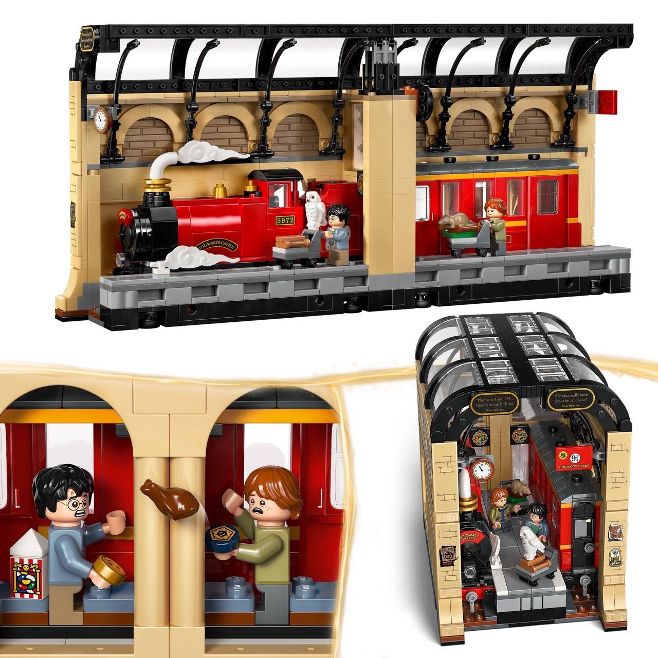 LEGO® 76450 Harry Potter - Buchstütze: Hogwarts Express