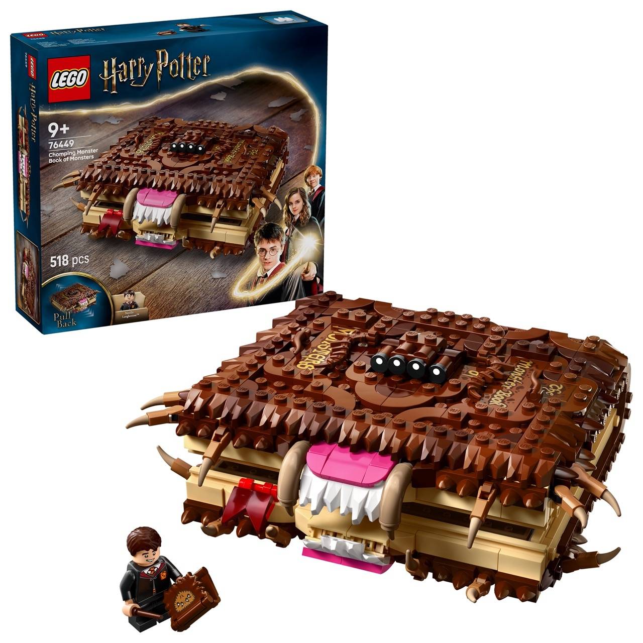 LEGO® 76449 Harry Potter - Beißendes Monsterbuch der Monster