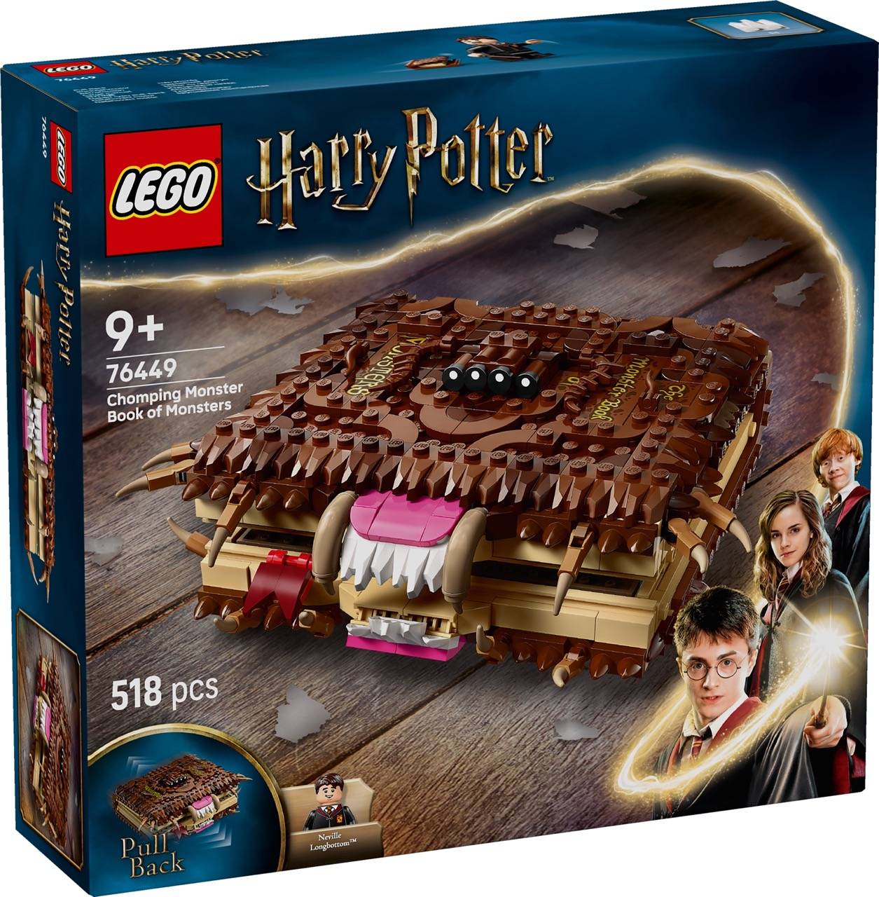 LEGO® 76449 Harry Potter - Beißendes Monsterbuch der Monster