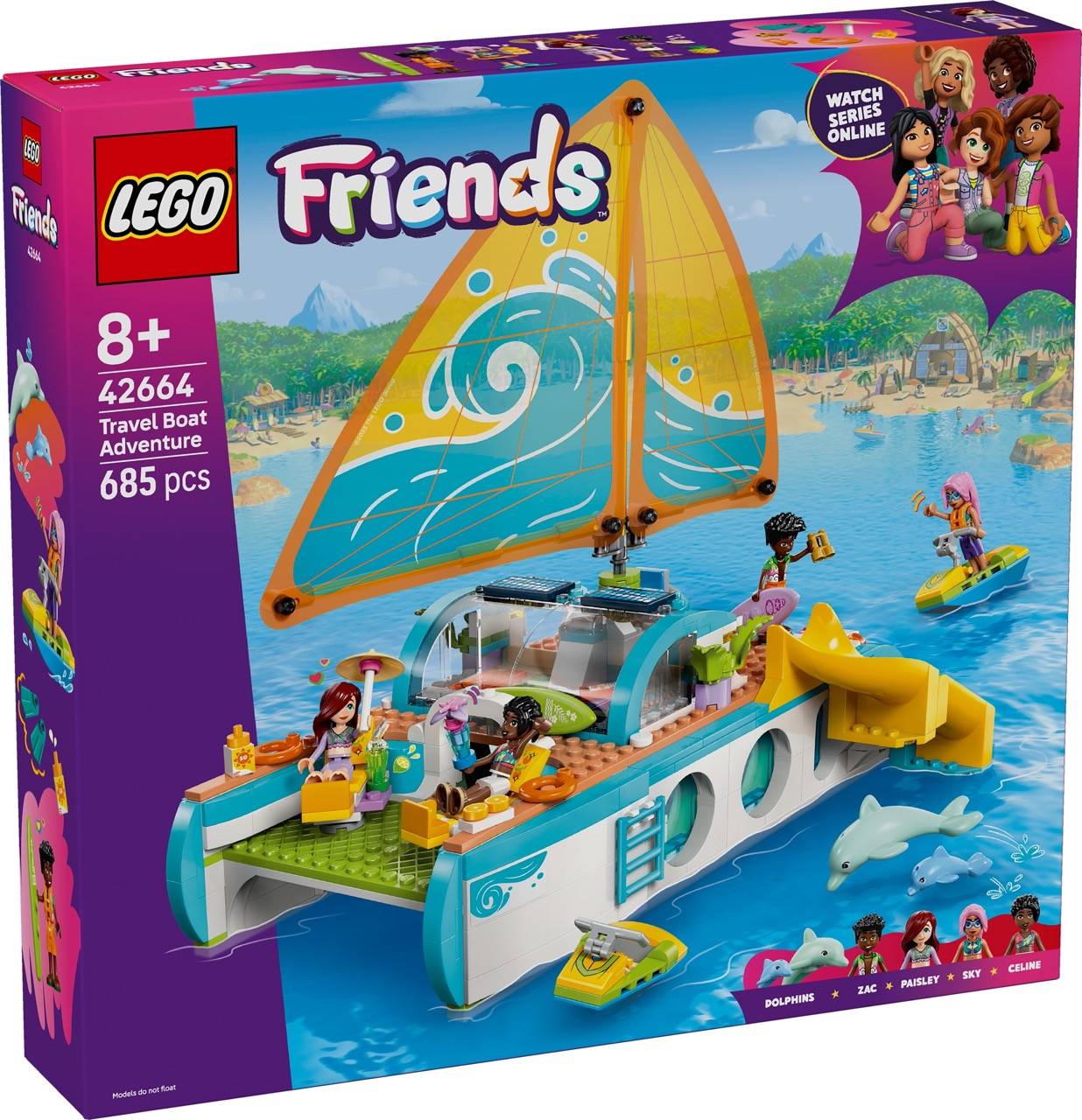 LEGO® 42664 Friends - Segelabenteuer