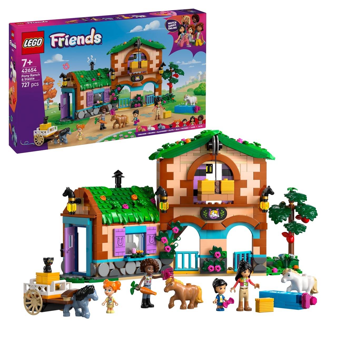 LEGO® 42654 Friends - Ponyhof & Stall