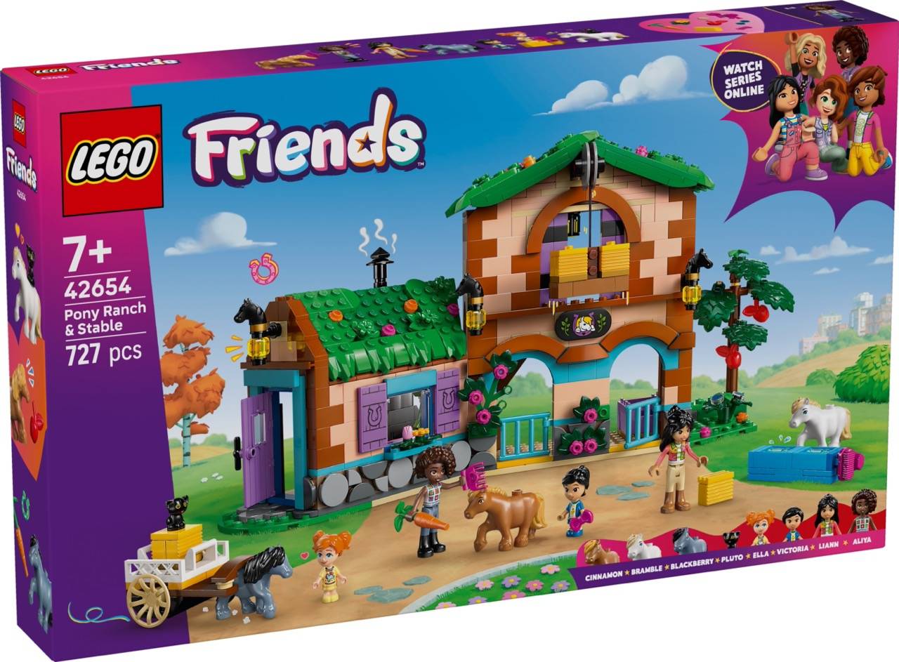 LEGO® 42654 Friends - Ponyhof & Stall