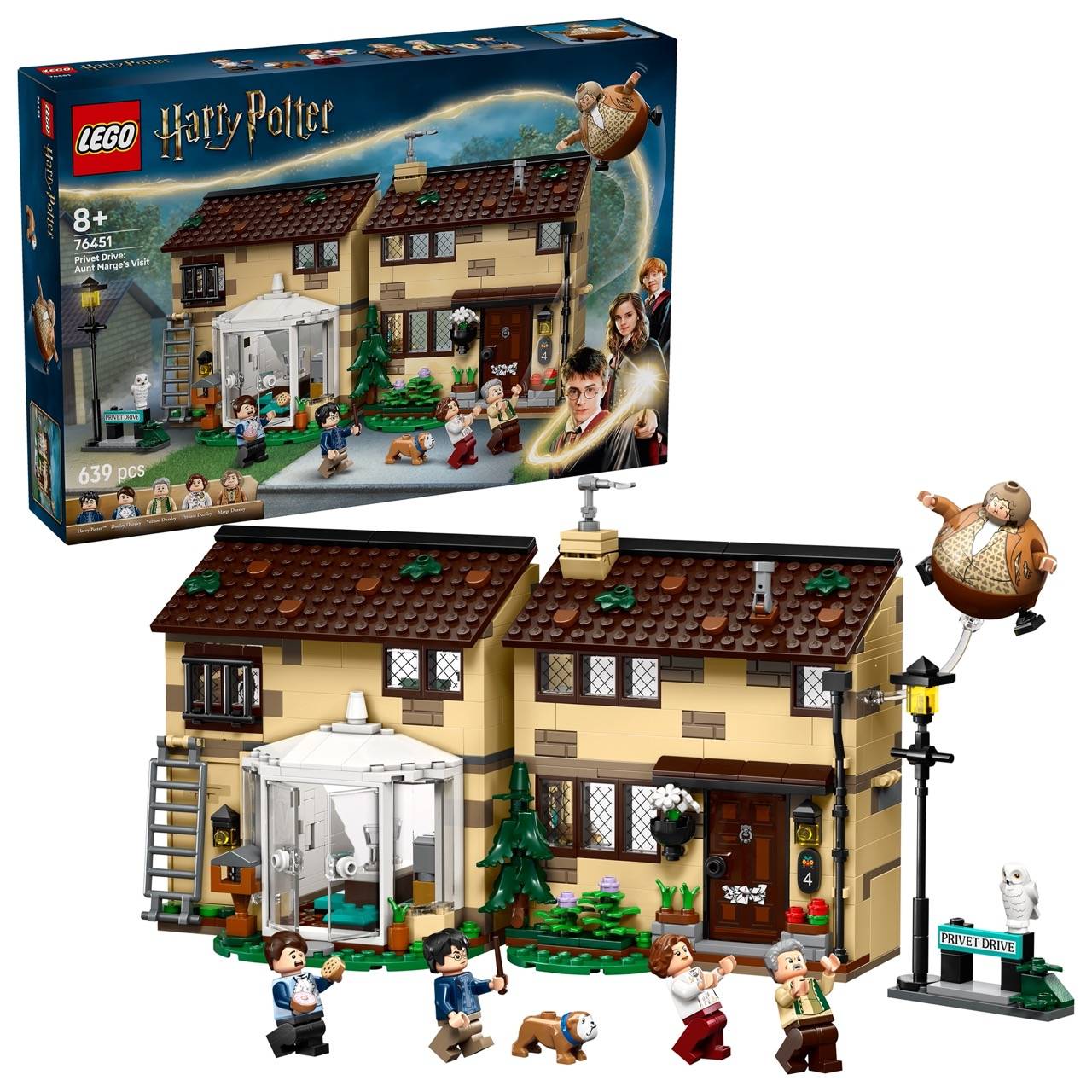 LEGO® 76451 Harry Potter - Ligusterweg: Tante Magdas Besuch