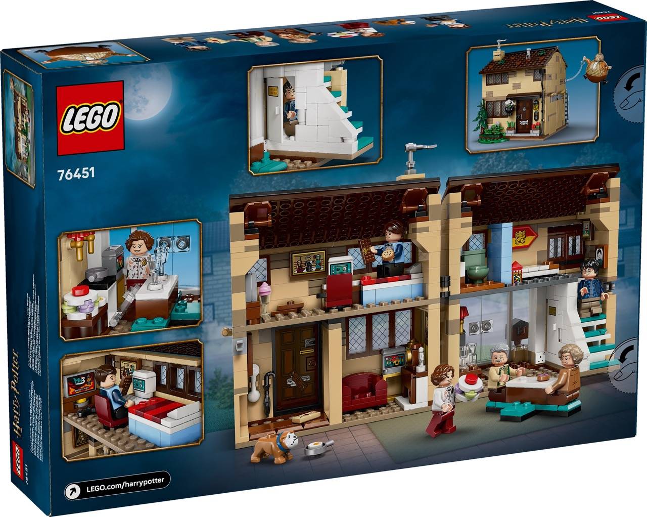 LEGO® 76451 Harry Potter - Ligusterweg: Tante Magdas Besuch
