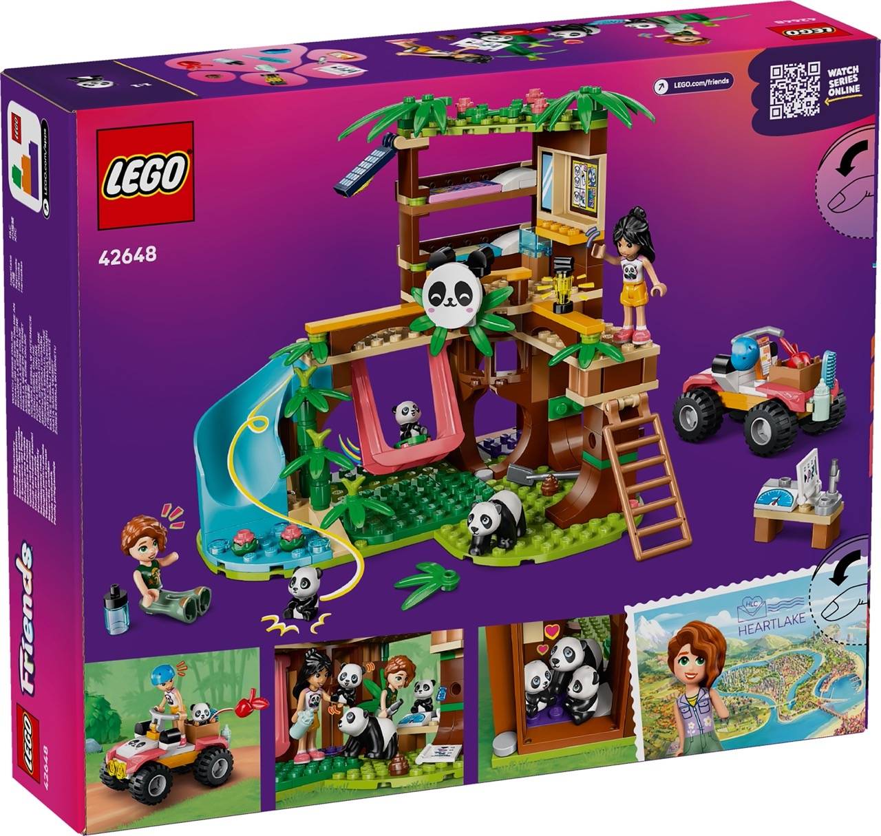 LEGO® 42648 Friends - Panda-Pflegestation