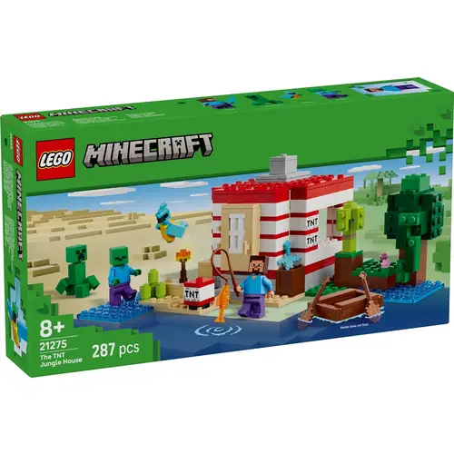 LEGO® 21275 Minecraft - Das TNT-Dschungelhaus LEGO® 21275 Minecraft - Das TNT-Dschungelhaus