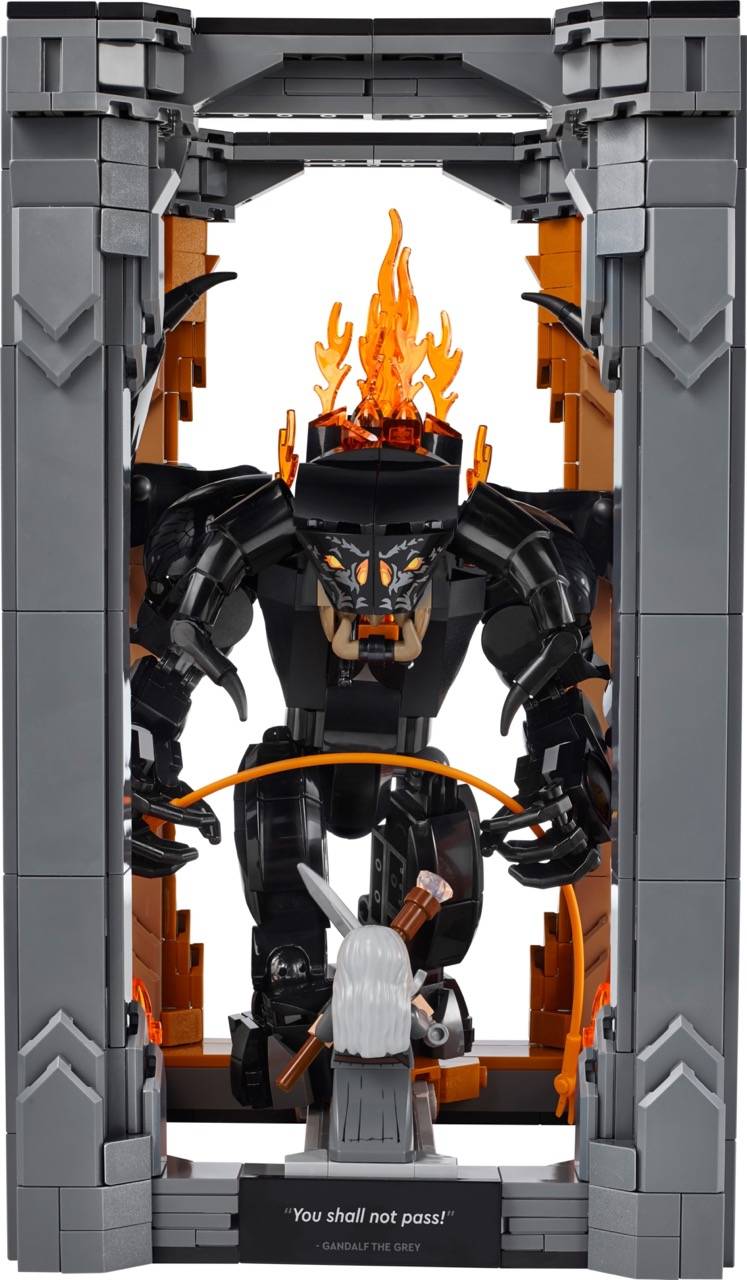 LEGO® 10367 Icons - Der Herr der Ringe: Balrog Bücherstütze