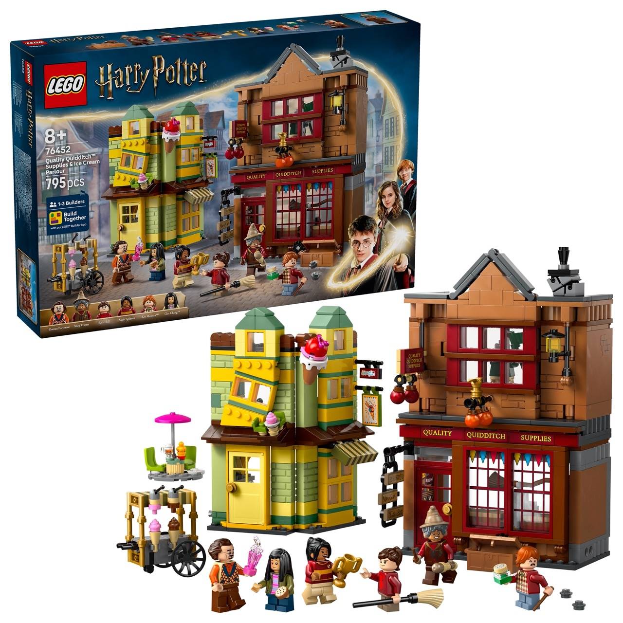 LEGO® 76452 Harry Potter - Qualität für Quidditch & Fortescues Eissalon