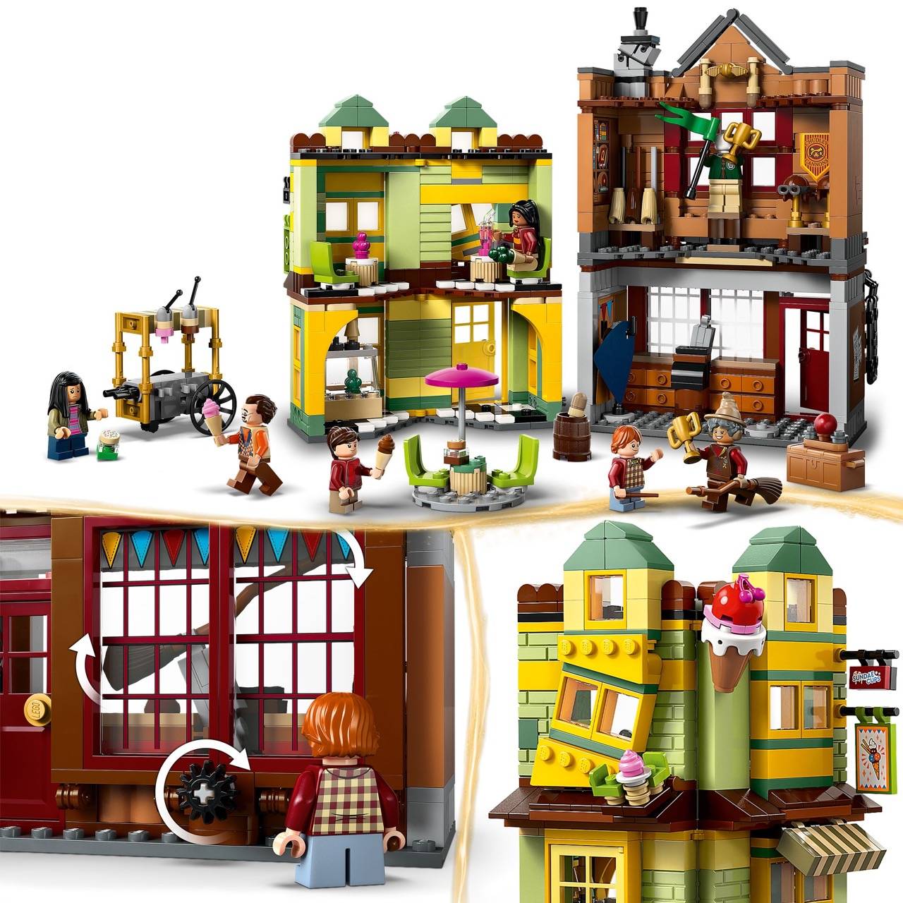 LEGO® 76452 Harry Potter - Qualität für Quidditch & Fortescues Eissalon
