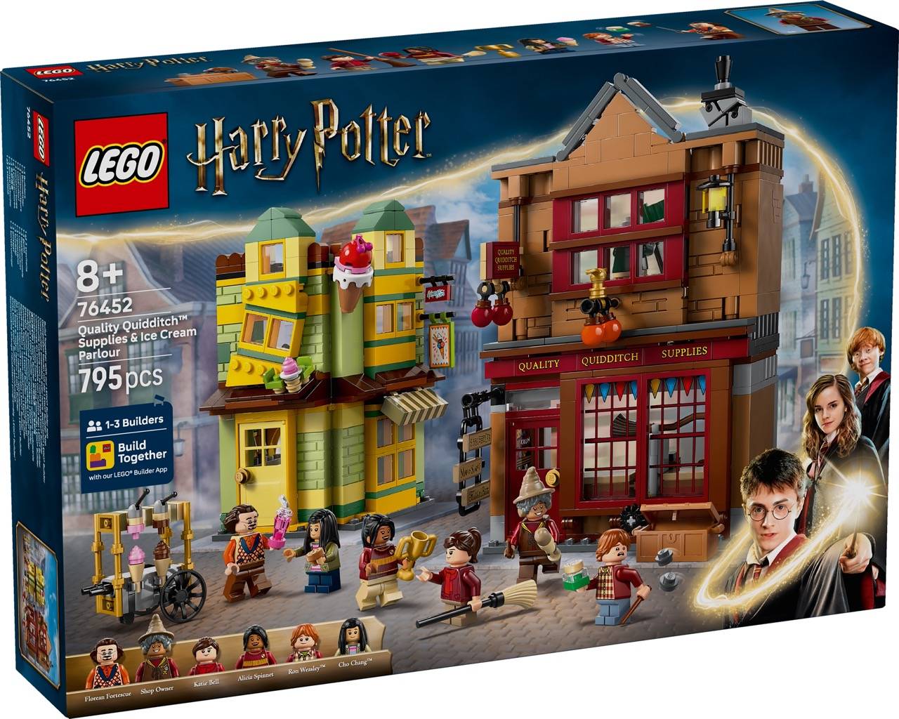 LEGO® 76452 Harry Potter - Qualität für Quidditch & Fortescues Eissalon