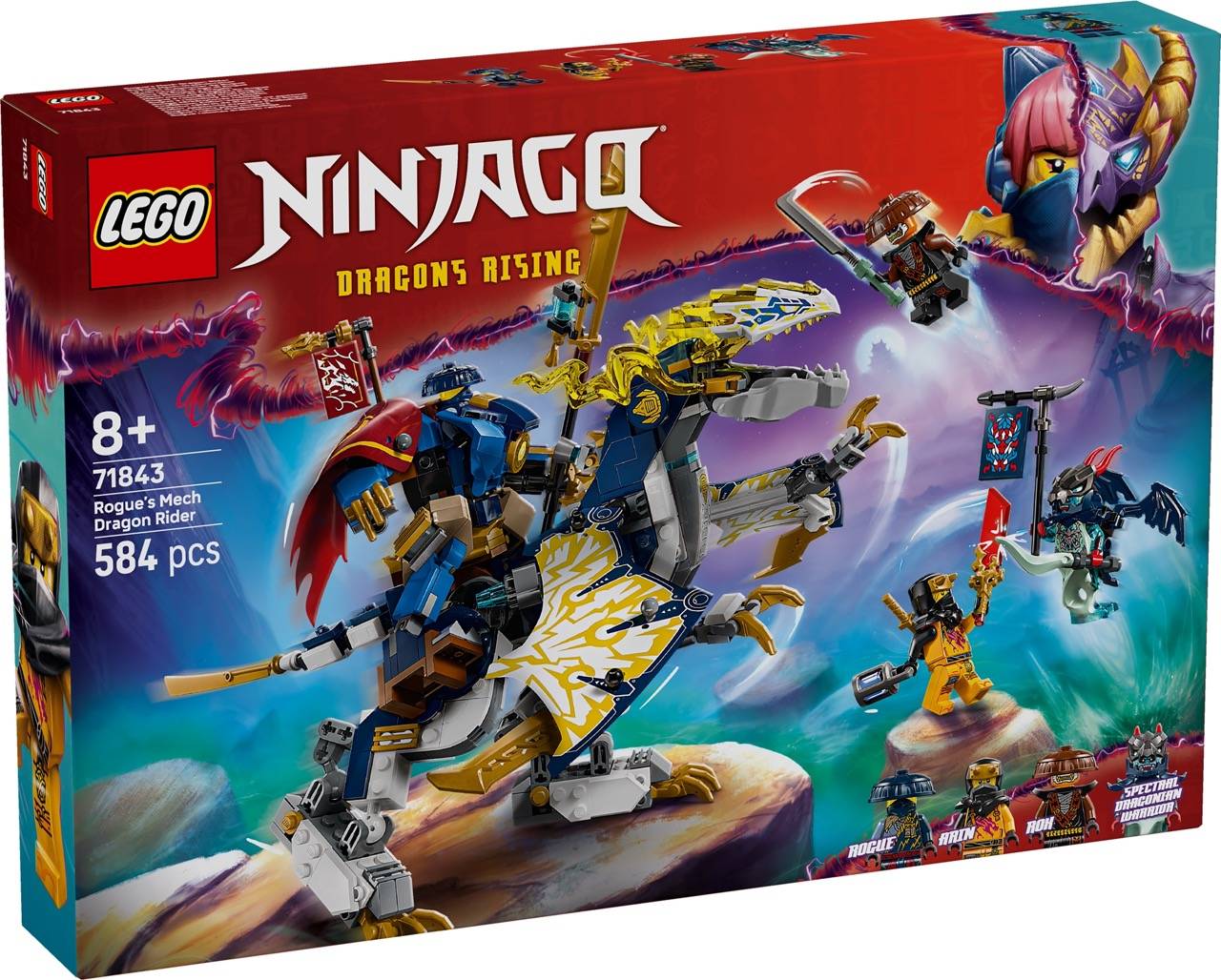 LEGO® 71843 NINJAGO - Rogues Mech-Drachenreiter