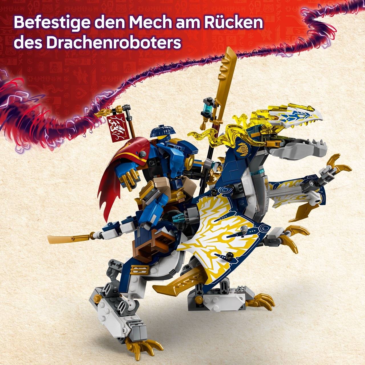 LEGO® 71843 NINJAGO - Rogues Mech-Drachenreiter
