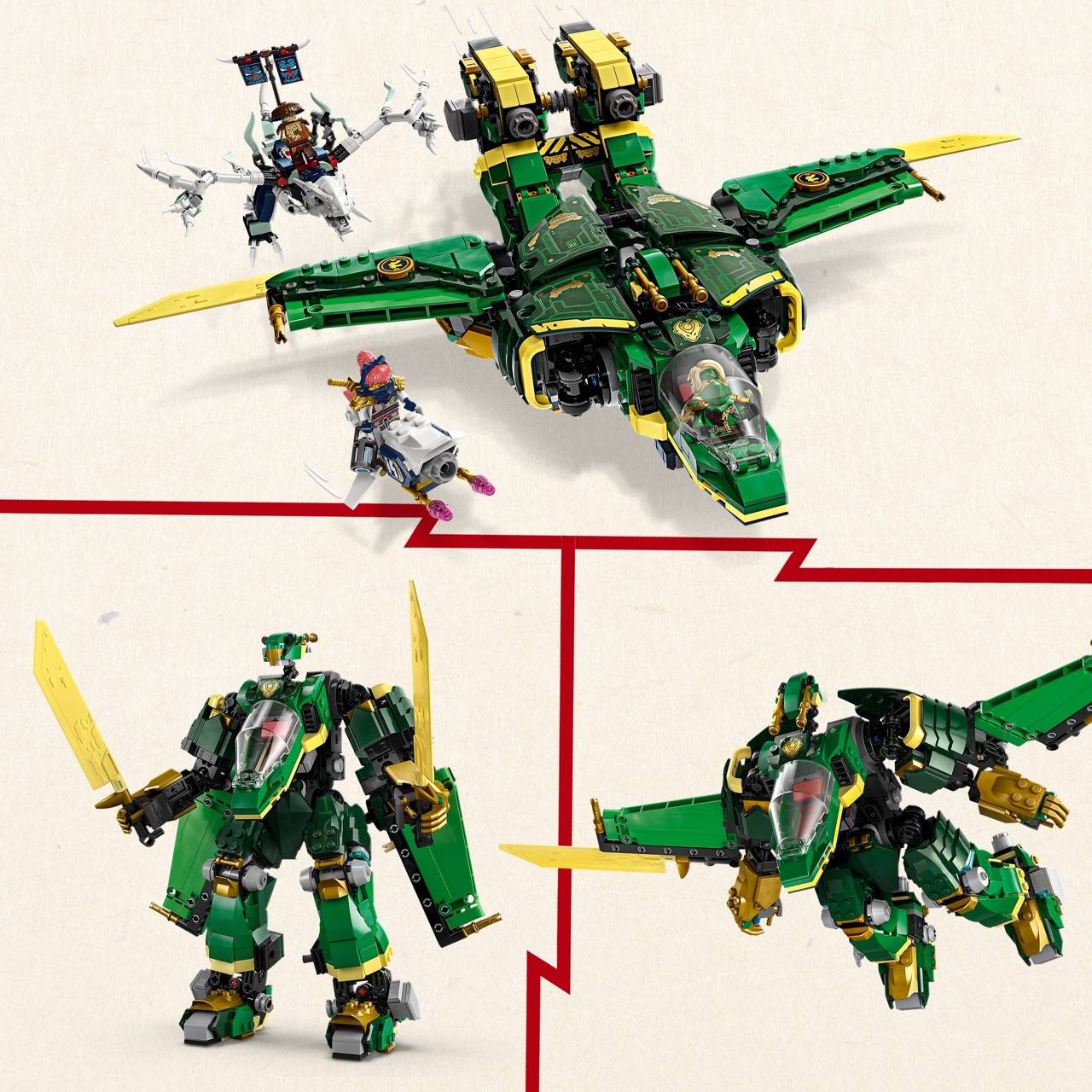 LEGO® 71845 NINJAGO - Lloyds Jet-Mech