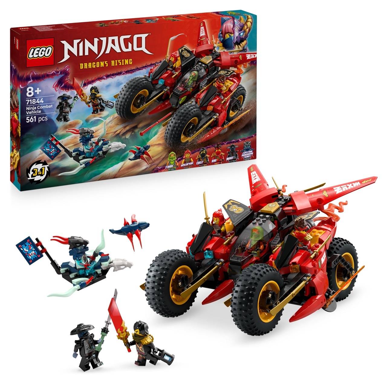 LEGO® 71844 NINJAGO - Ninja-Actionflitzer
