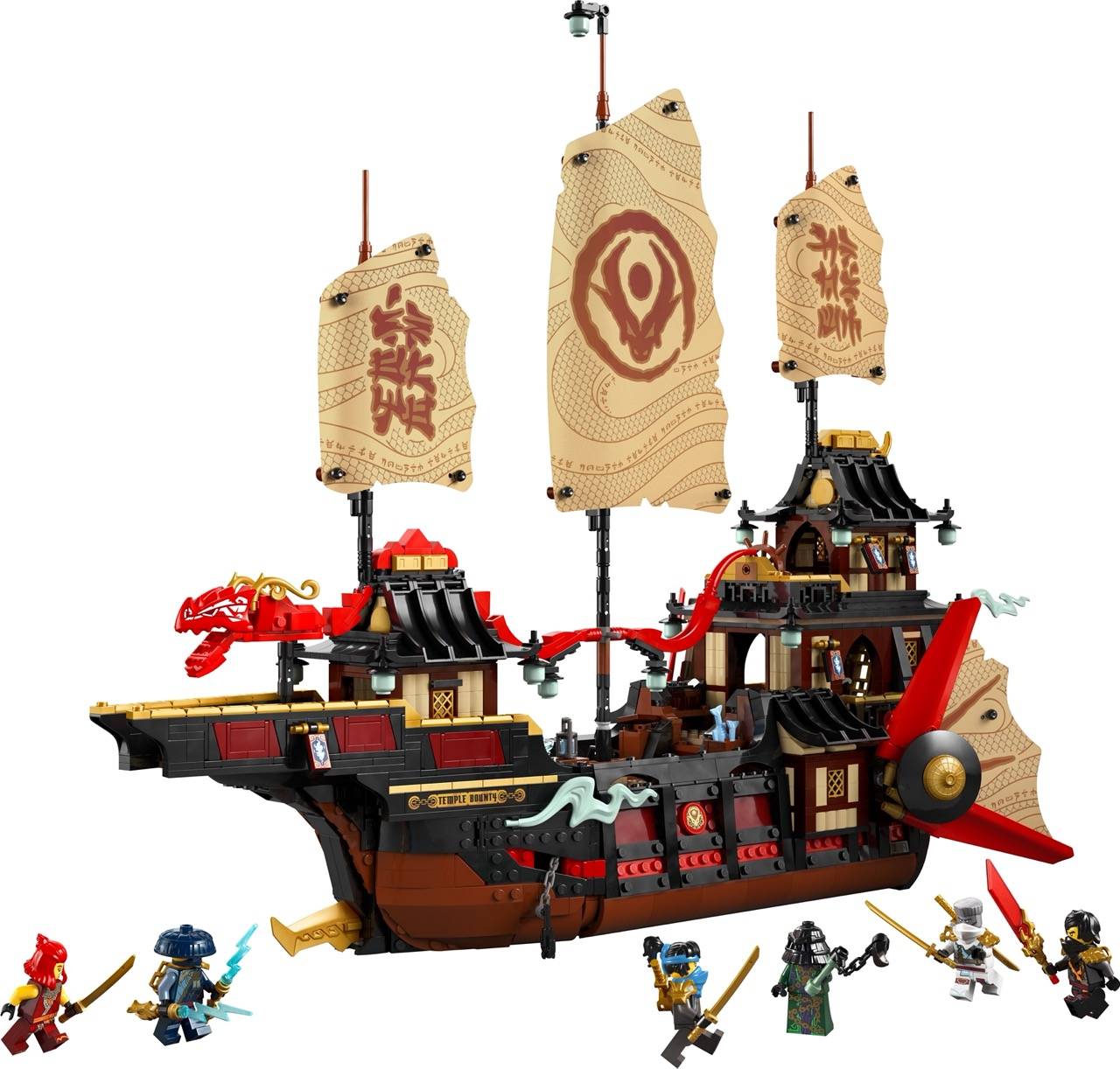 LEGO® 71848 NINJAGO - Der Tempel-Flugsegler