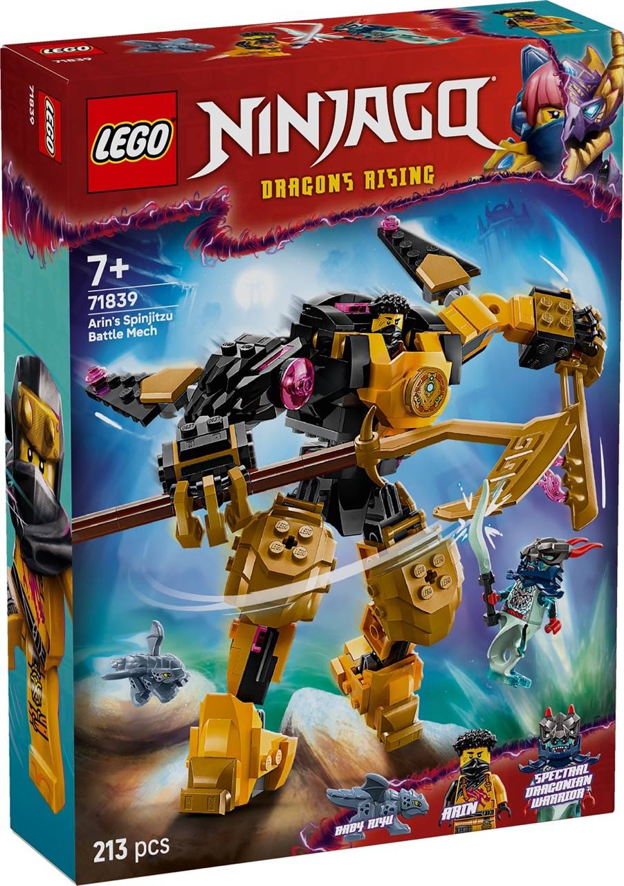 LEGO® 71839 NINJAGO - Arins Spinjitzumech