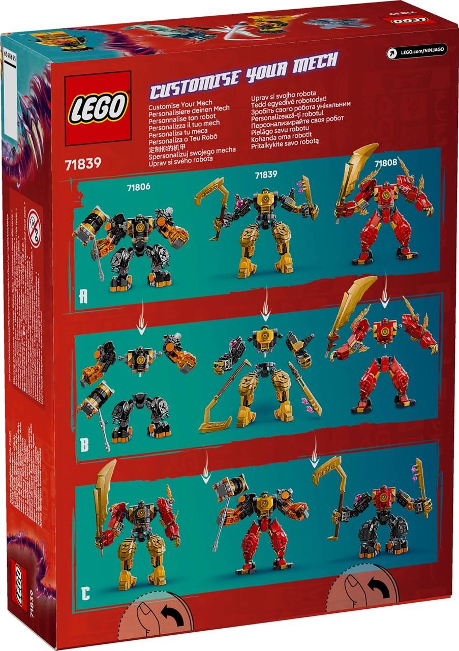 LEGO® 71839 NINJAGO - Arins Spinjitzumech