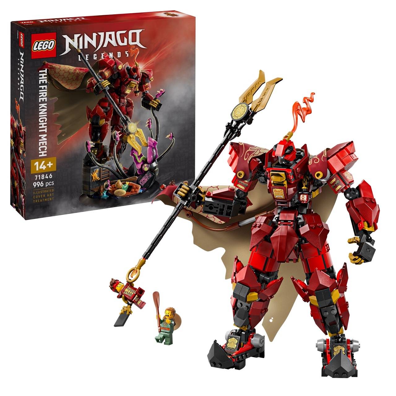 LEGO® 71846 NINJAGO - Der Feuerritter-Mech
