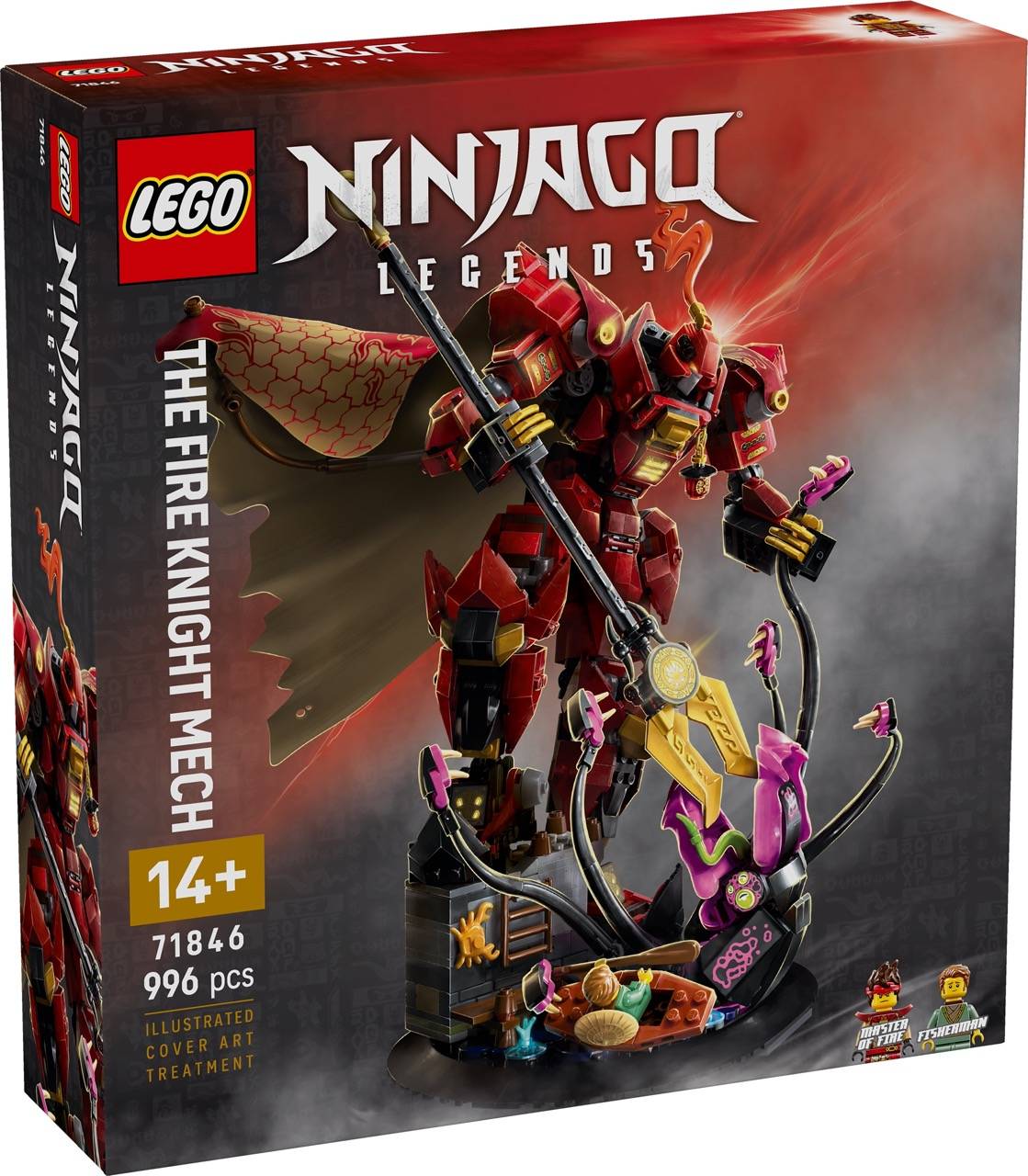 LEGO® 71846 NINJAGO - Der Feuerritter-Mech